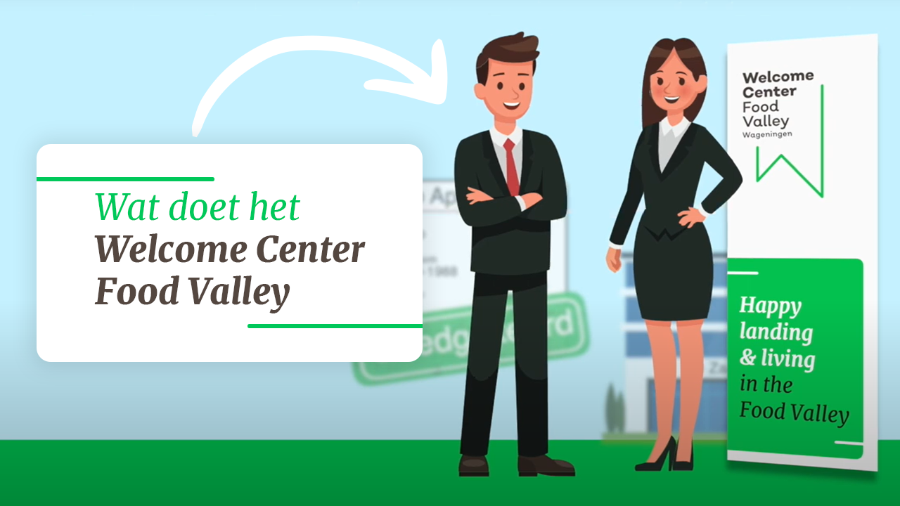 Wat doet het Welcome Center Food Valley