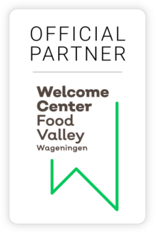 Logo 'Official Partner Welcome Center Food Valley'