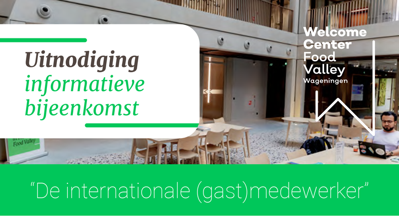 Uitnodiging informatieve bijeenkomst: "De internationale (gast)medewerker"