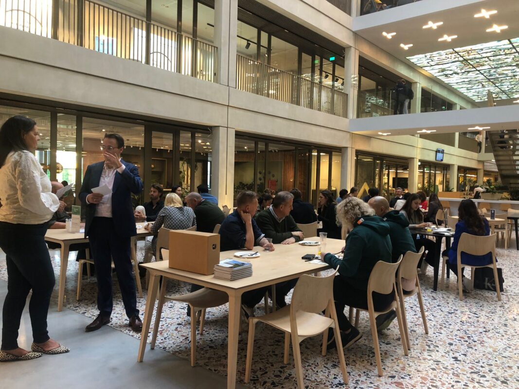 Lunch op de 'WUR Career Day' 2024