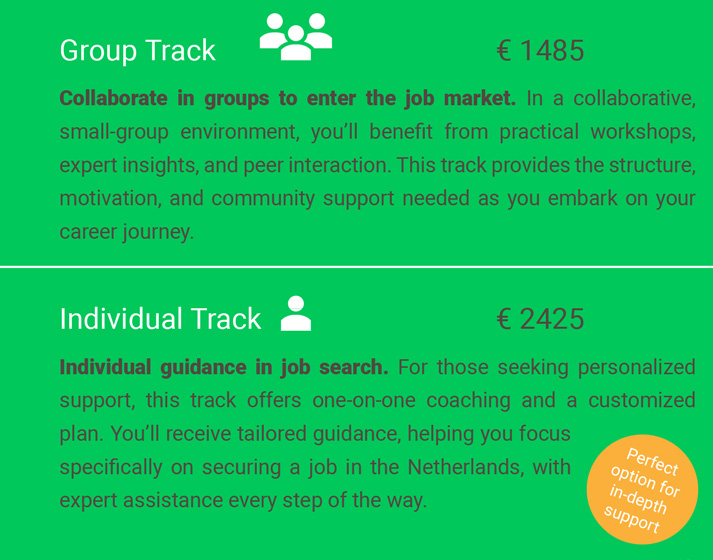 Dual Career: Group track or Individual track
